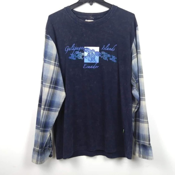 LF Tops - LF Furst of a Kind | Galapagos Islands Plaid Tee